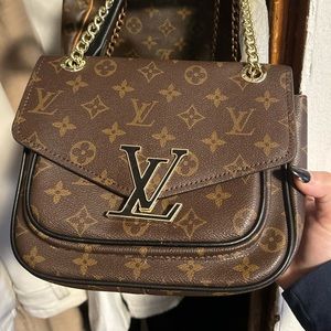 Louis Vuitton Passy handbag monogram canvas